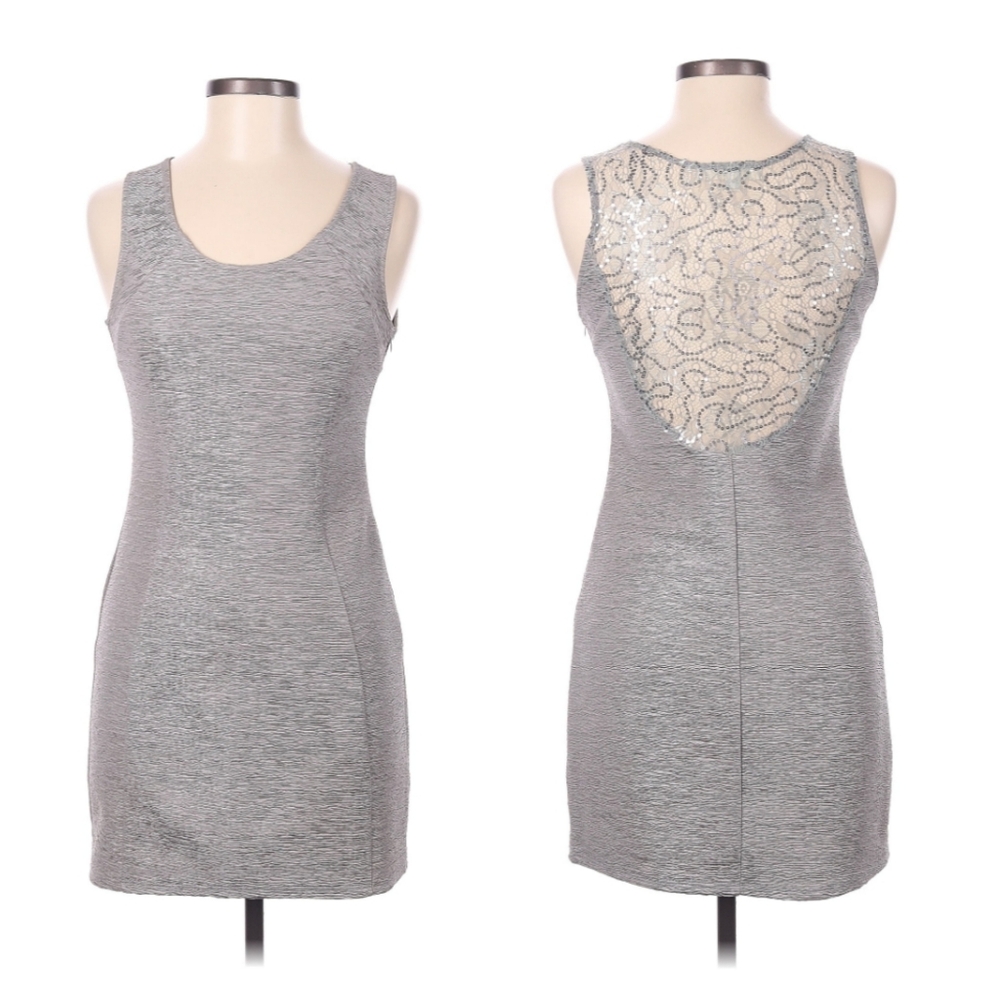 YA Los Angeles Lace Back Dress Women's Size Medium